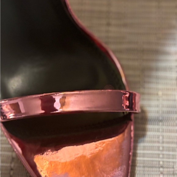 Rose gold, pink, high heels, size 7 1/2 brand new from Fashion Nova - Picture 6 of 11